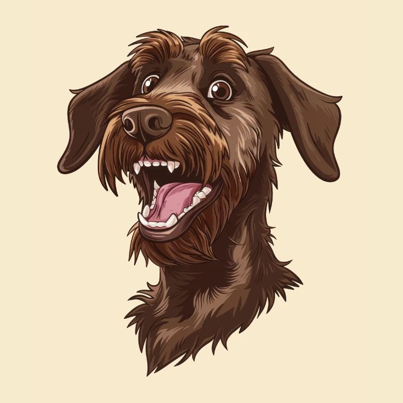 Deutsch Stichelhaar | German roughhaired pointer