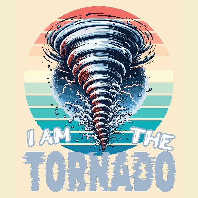 Tornado Sturm Wirbelwind Ich bin der Tornado
