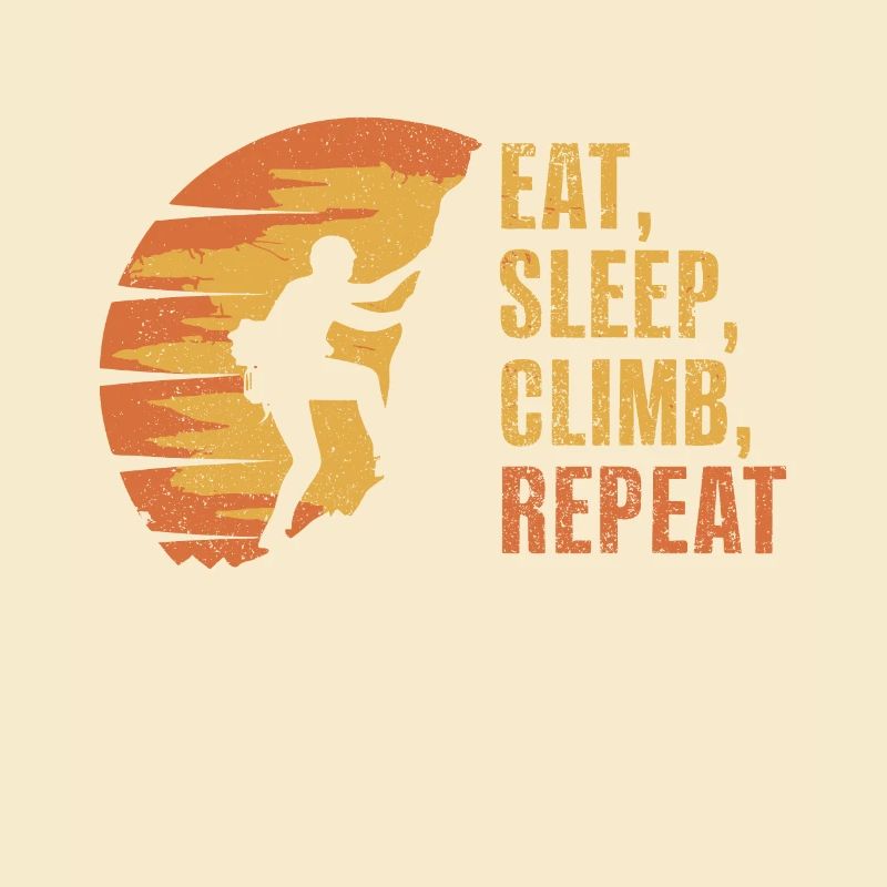 Manger, dormir, grimper, répéter, Escalade