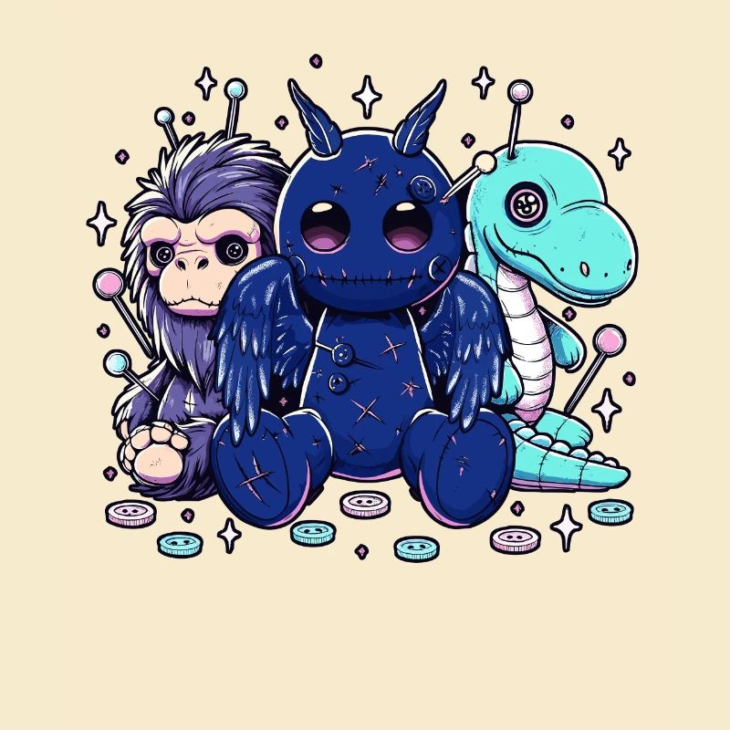 Pastel Goth Cryptids