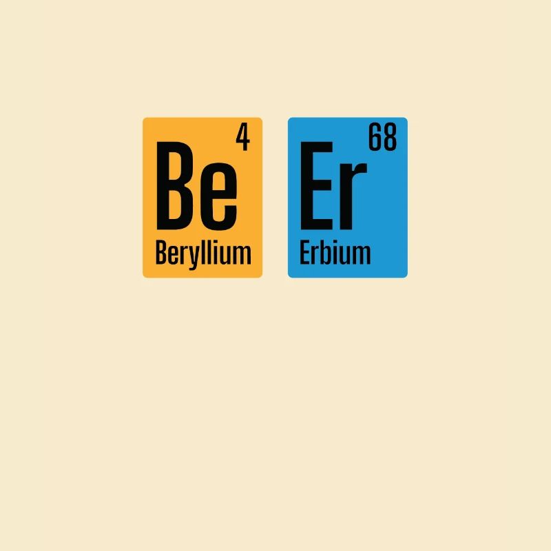 Element in der Chemie Bier