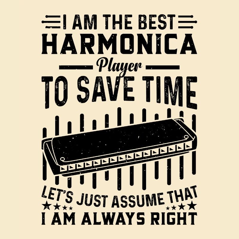 Je suis le meilleur joueur d’harmonica - Harmonica drôle