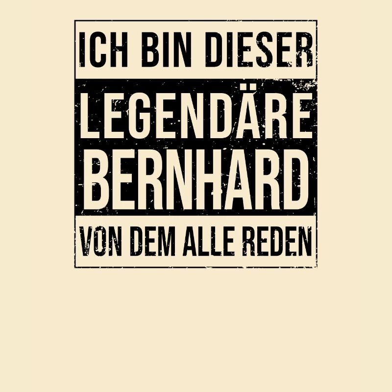 I'm this legendary for Bernhard