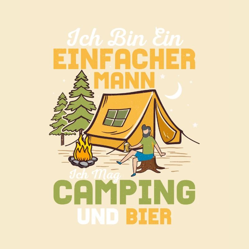 I'm a simple man I like camping campers