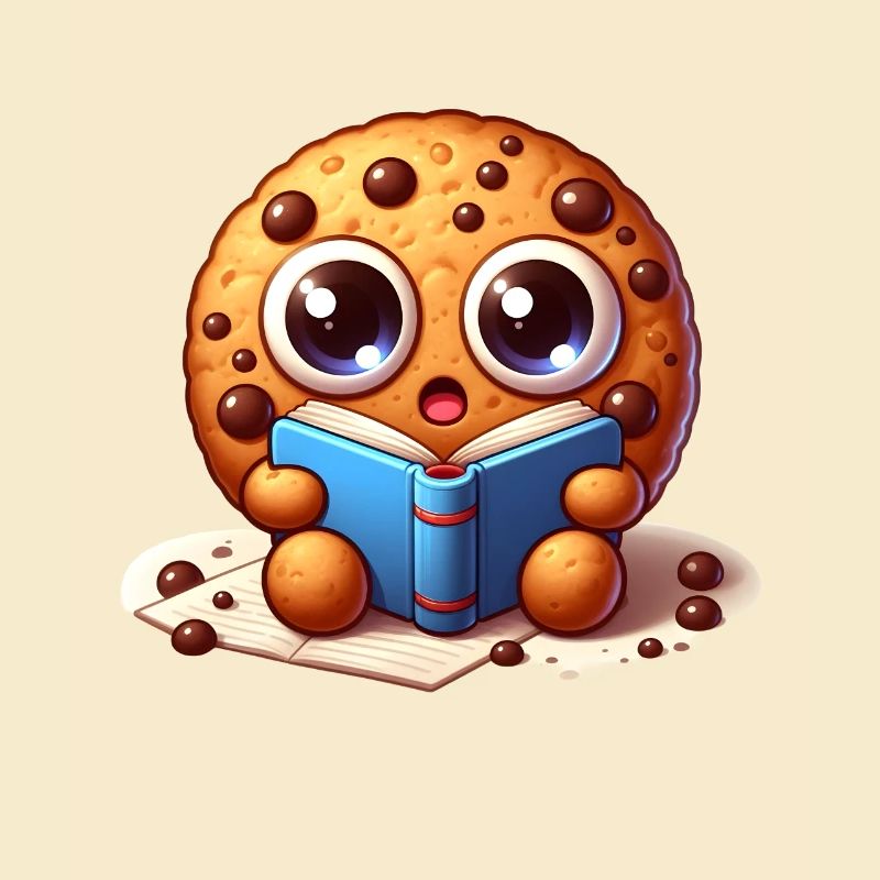 Cookie Bücherwurm