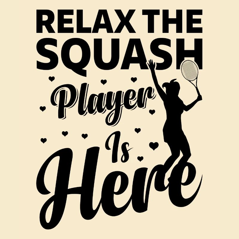 Relax The Squash Player is here - Squash Player