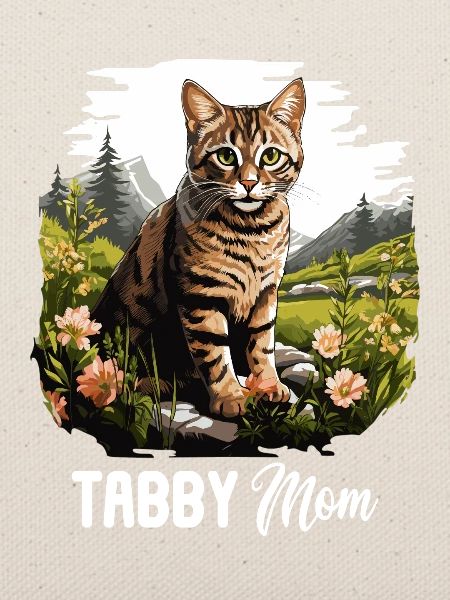 Tabby Kätzchen Tabby Katze