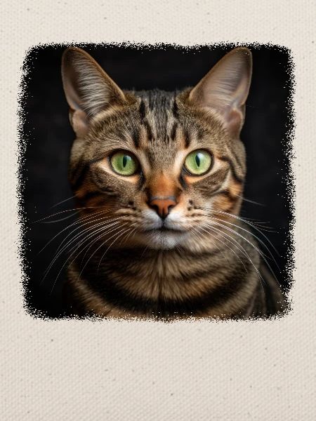 Tabby Kätzchen Tabby Katze