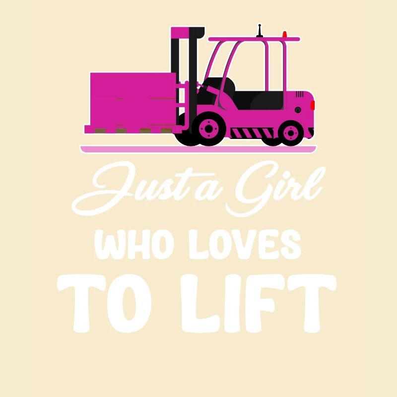 Nur Ein Mädchen, Das Es Liebt, Gabelstapler,