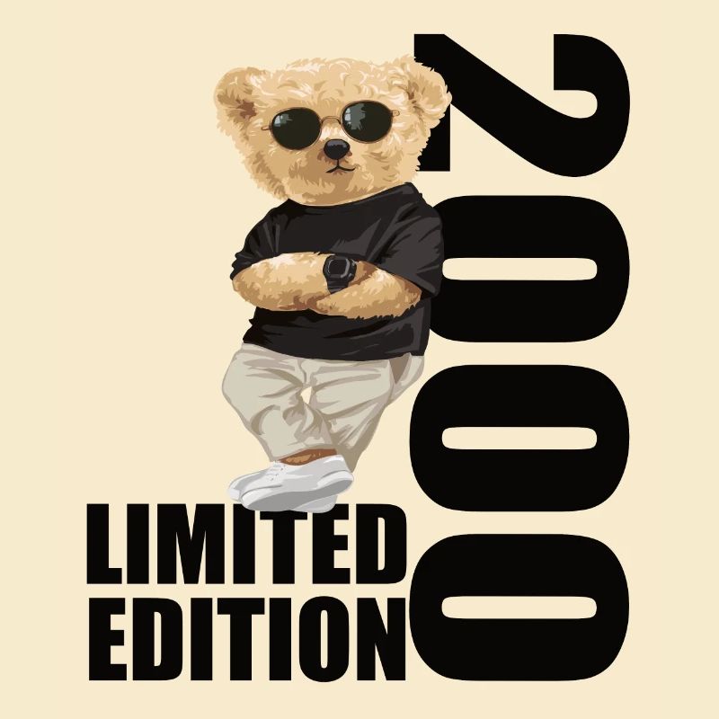 Limited Edition 2000 Bär Bären Geburtstag 2000