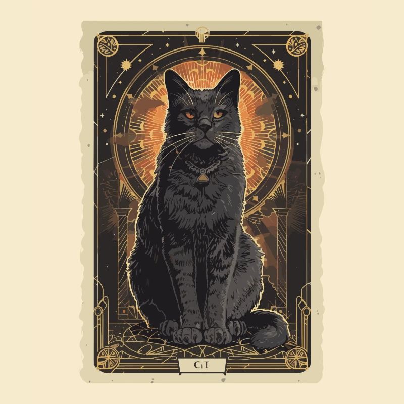 Tarot de la déesse du chat