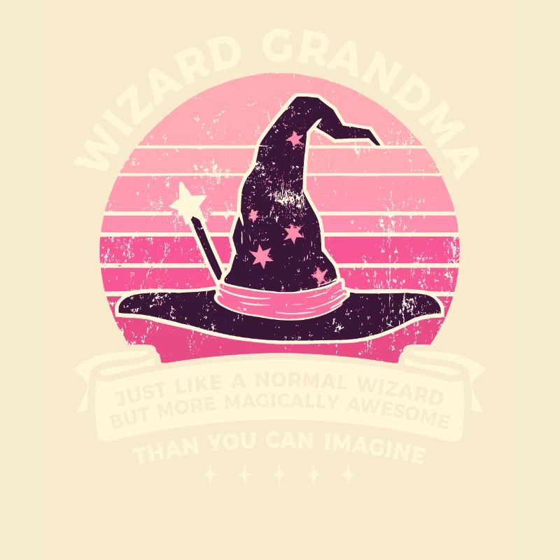 Zauberer-Oma Enkelkind Großmutter