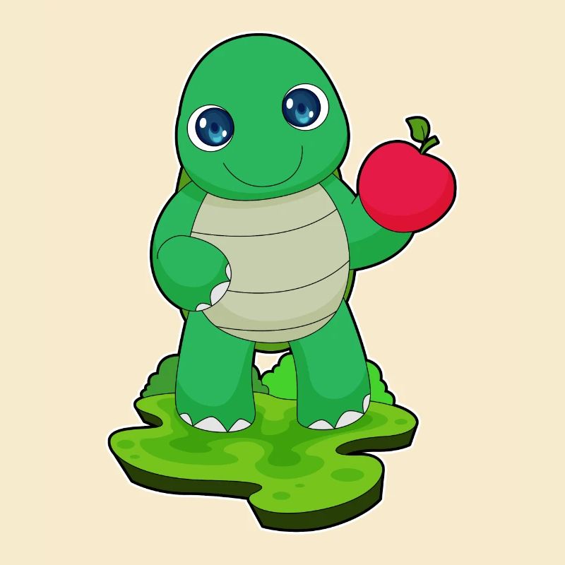 Turtle Apple Fruit