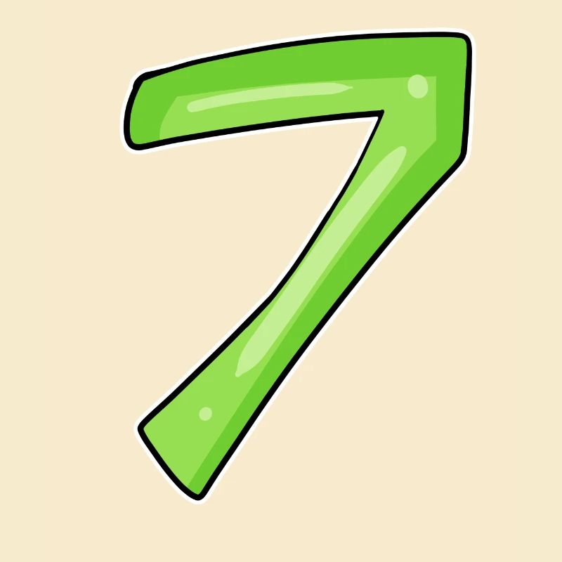 7 - sept verts