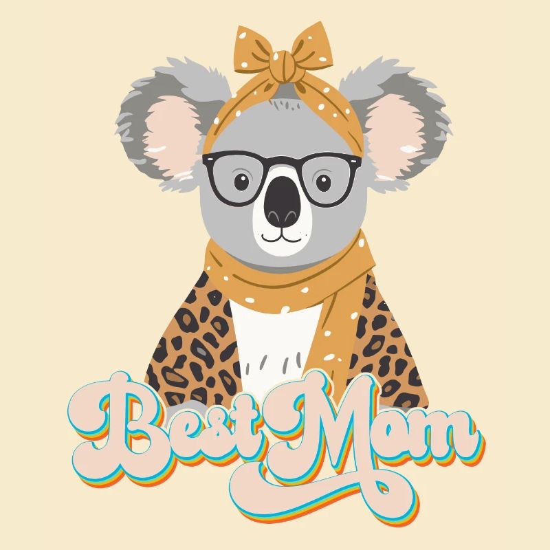 Funny Koala Mom Cute Mom Koala Bear
