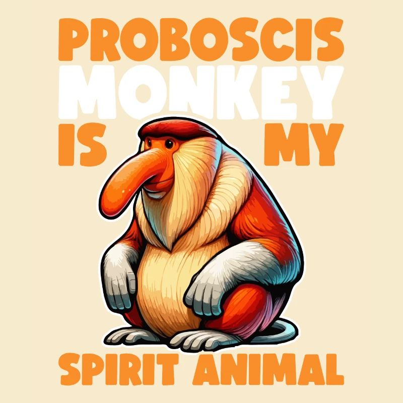 Proboscis Monkey Dabbing Monkey Gift Monkeys