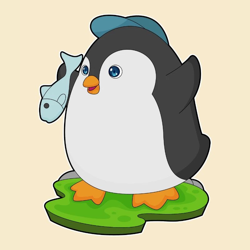 Pinguin Fisch