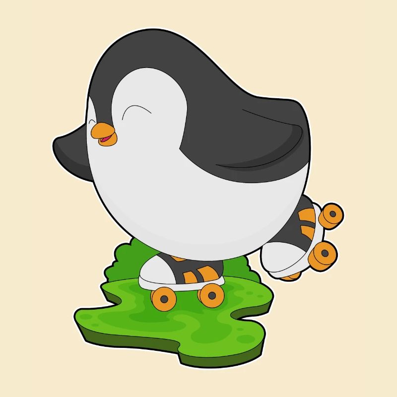 Pinguin Inline skating Rollschuhe