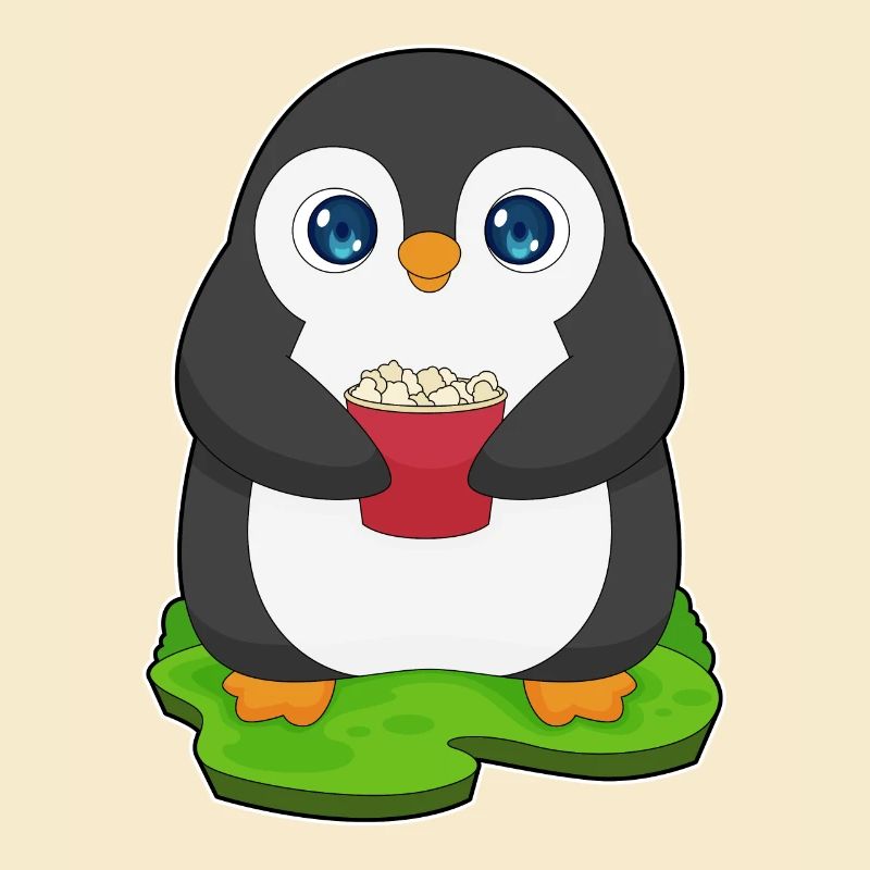 Pinguin Popcorn