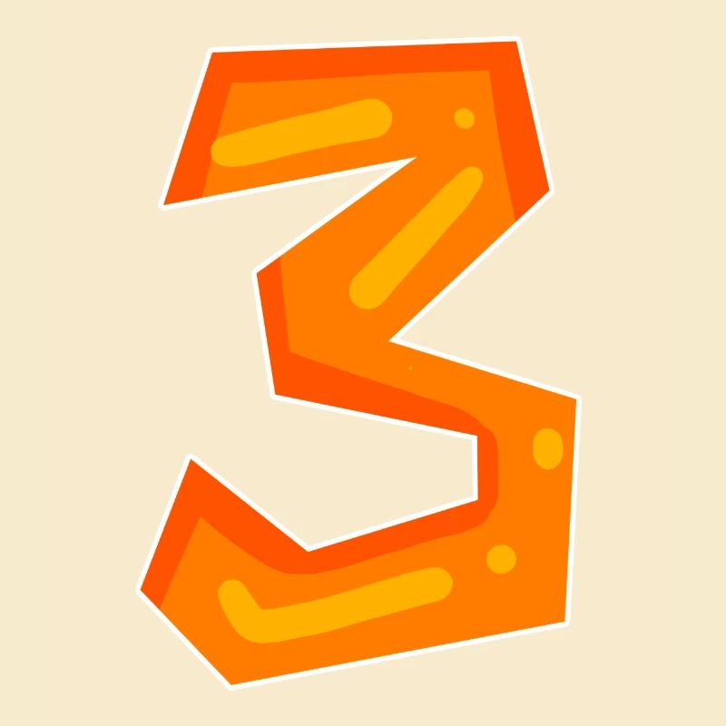 3 orange
