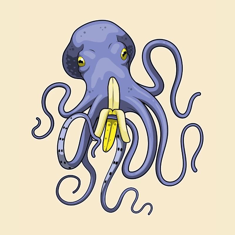 Krake Banane