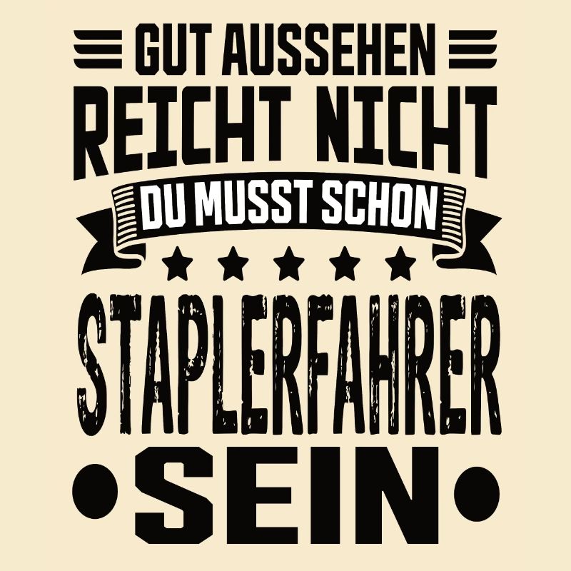 Staplerfahrer Stapler Gabelstapler Staplerfahrerin