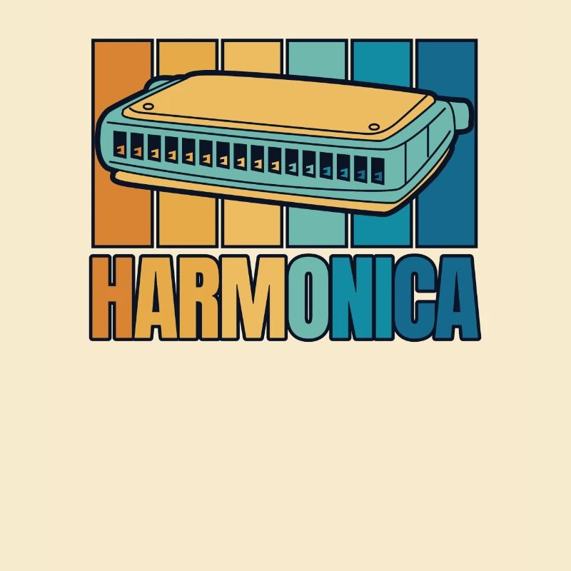 Retro Harmonica Harmonicist Mouth Harp Harmonist