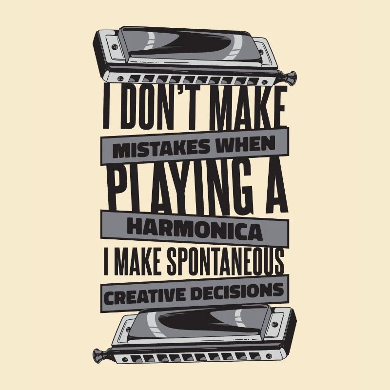 I Don't Make Mistakes When Playing Harmonicist