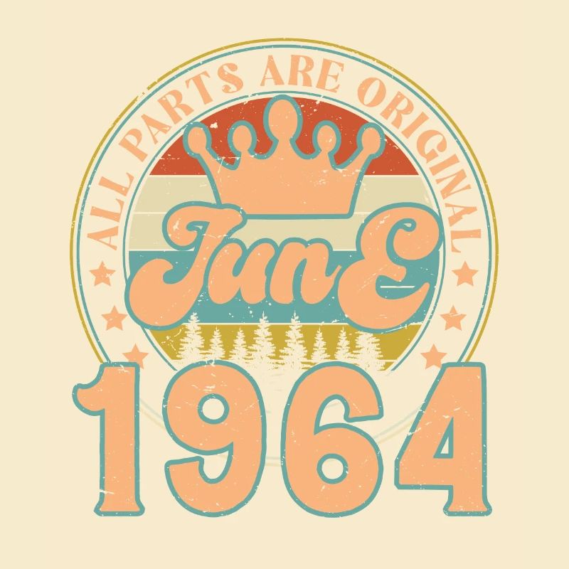 Juni 1964. Juni 1964 Geburtstagsgeschenk. Juni