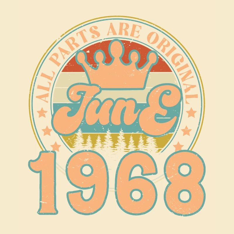 Juni 1968. Geburtstagsgeschenk im Juni 1968. Juni