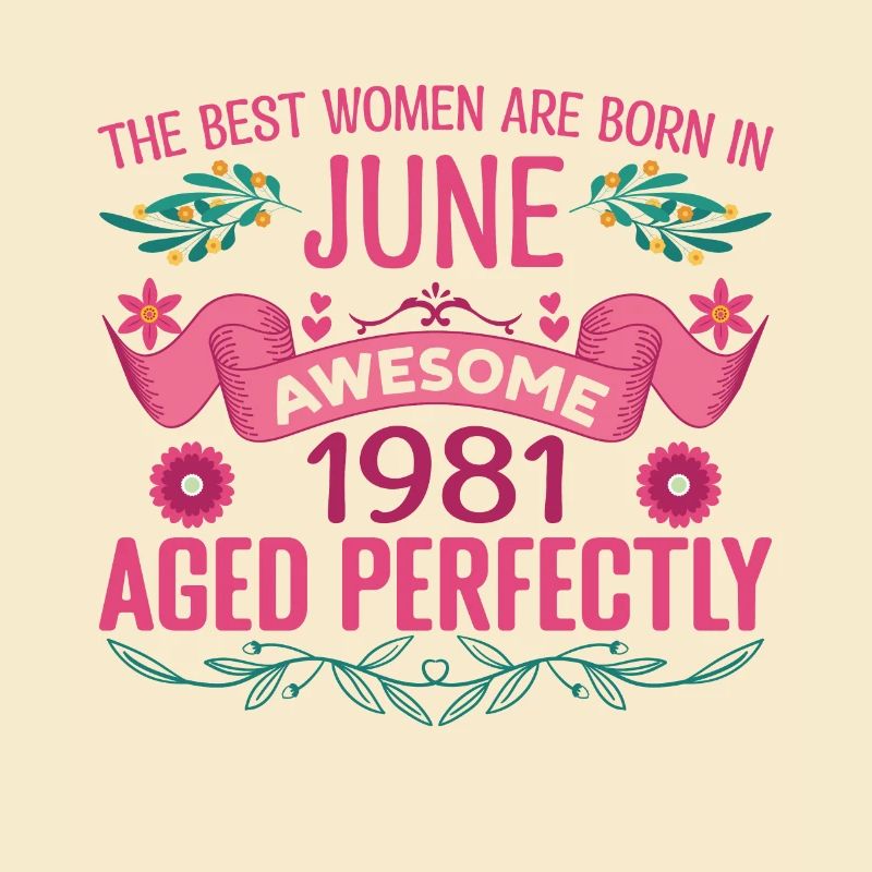 Juni 1981 Geburtstag der Frau Juni 1981