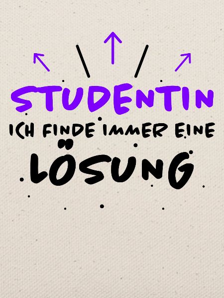 Studentin Spruch Universität Studentin Geschenk