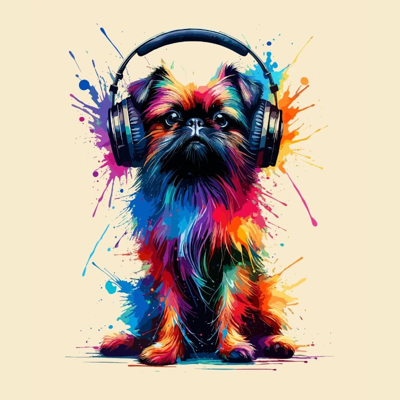 Casque Splash Art Brussels Griffon Griffon