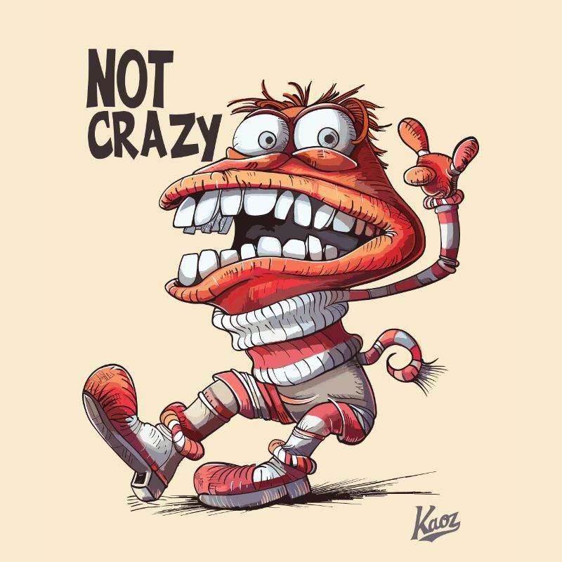 This hand puppet sock really isn't crazy