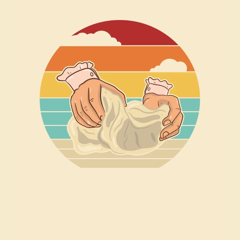 Retro Bread Dough Bread Maker Bread Queen Lover