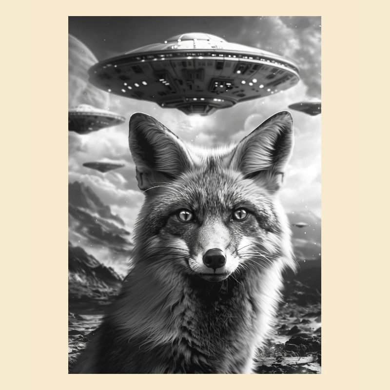 Ufo Selfie Fuchs