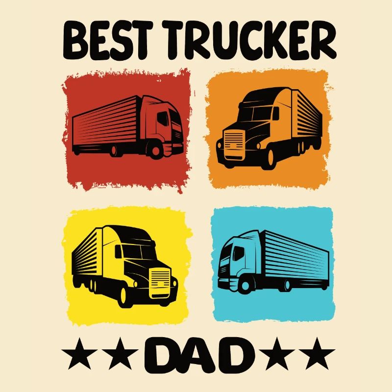 Best Trucker Dad
