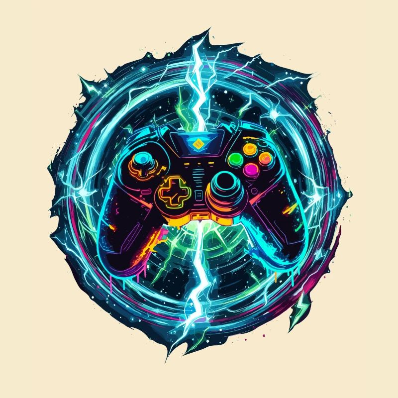 Galaktischer Gaming Controller