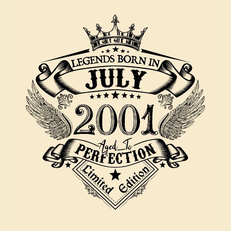 2001 Juli 2001 Geburtstag Juli 2001