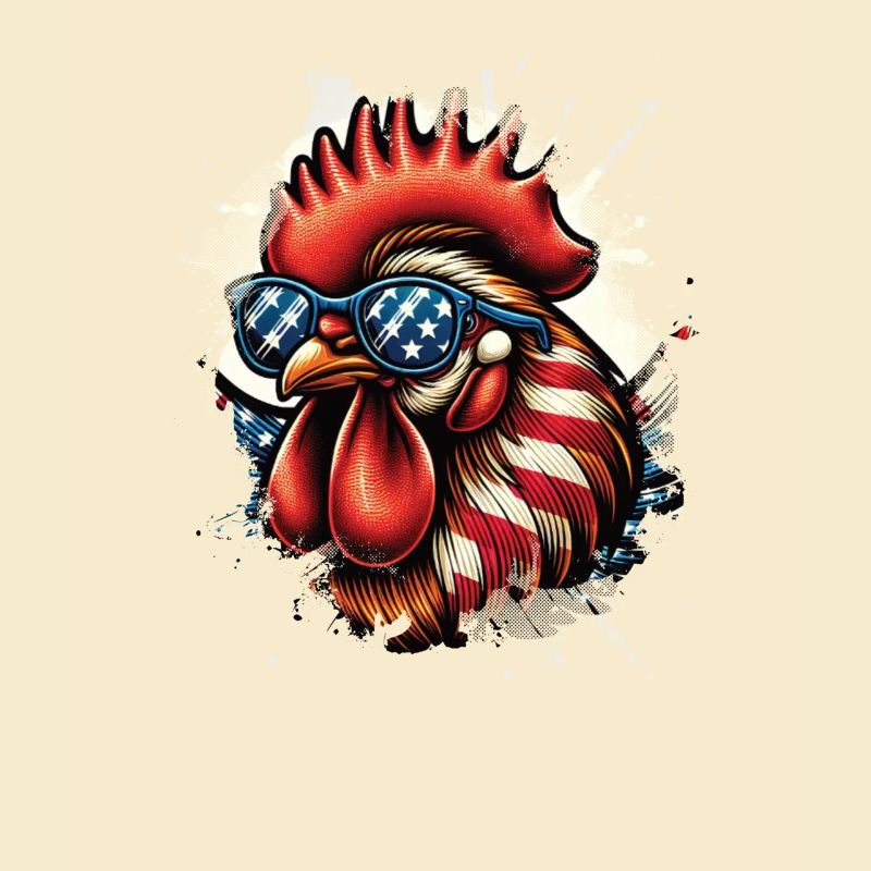 Big Chicken Cool Chicken Usa Chicken
