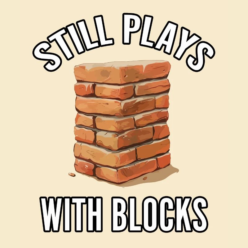 Joue toujours avec des blocs Funny Bricklayer Builder