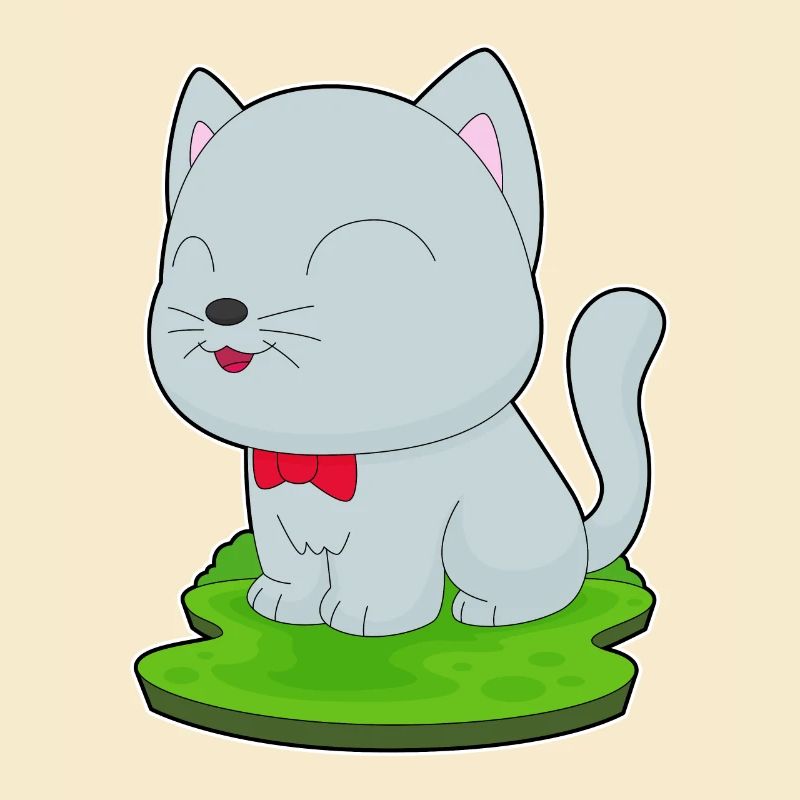 Katze Fliege