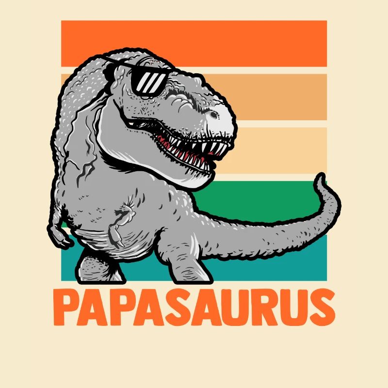 Dad Father Dino Dinosaur Papasaurus