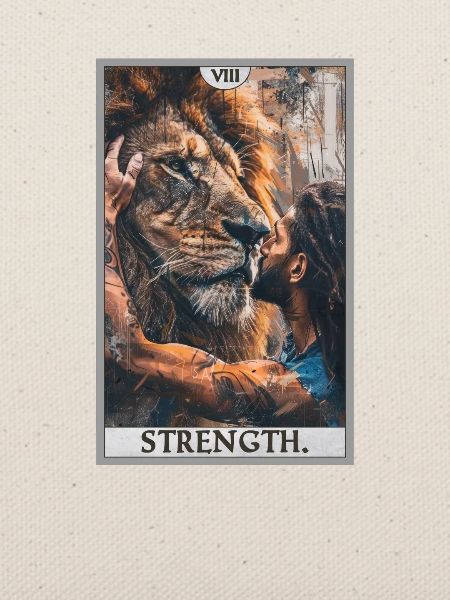 Tarotkarten Tarotkarte Strength Kraft
