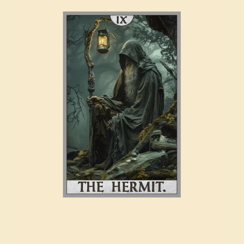 Tarotkarten Tarotkarte The Hermit Der Eremit
