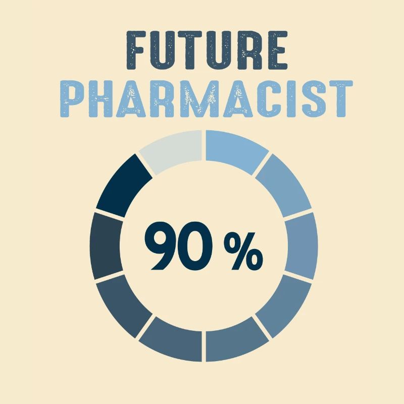 future vintage retro pharmacist pharmacy tech