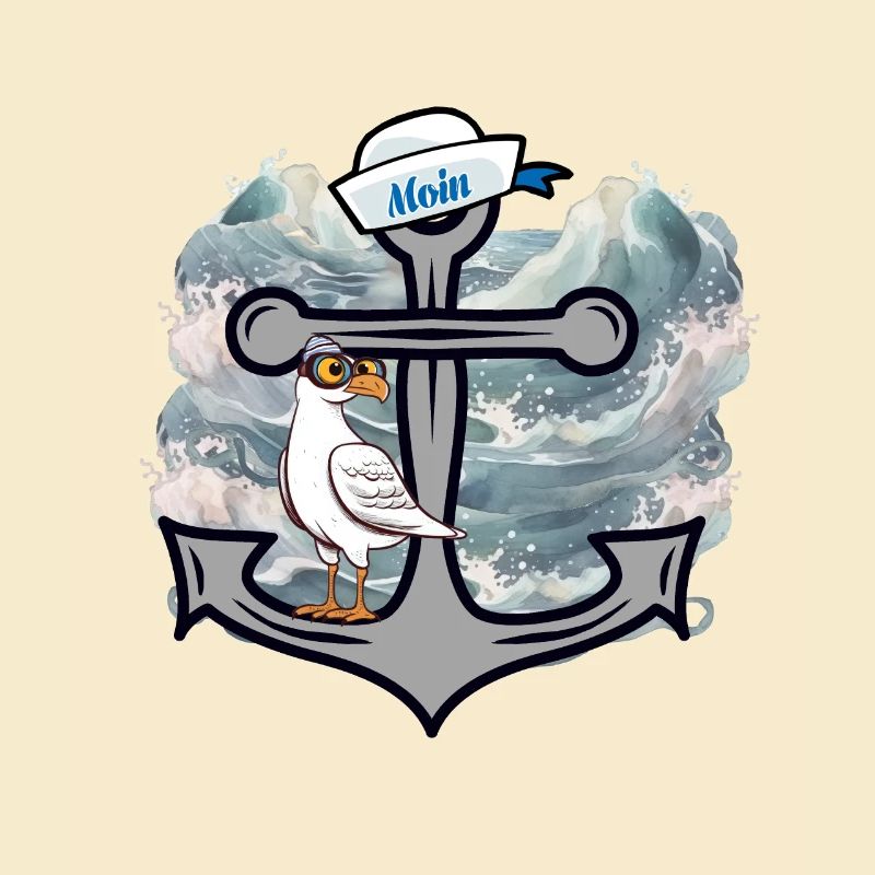 Maritime Seagull Seagulls Marins Marins Marins