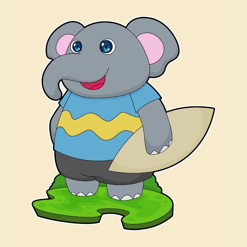 Planche de surf Elephant Surfer