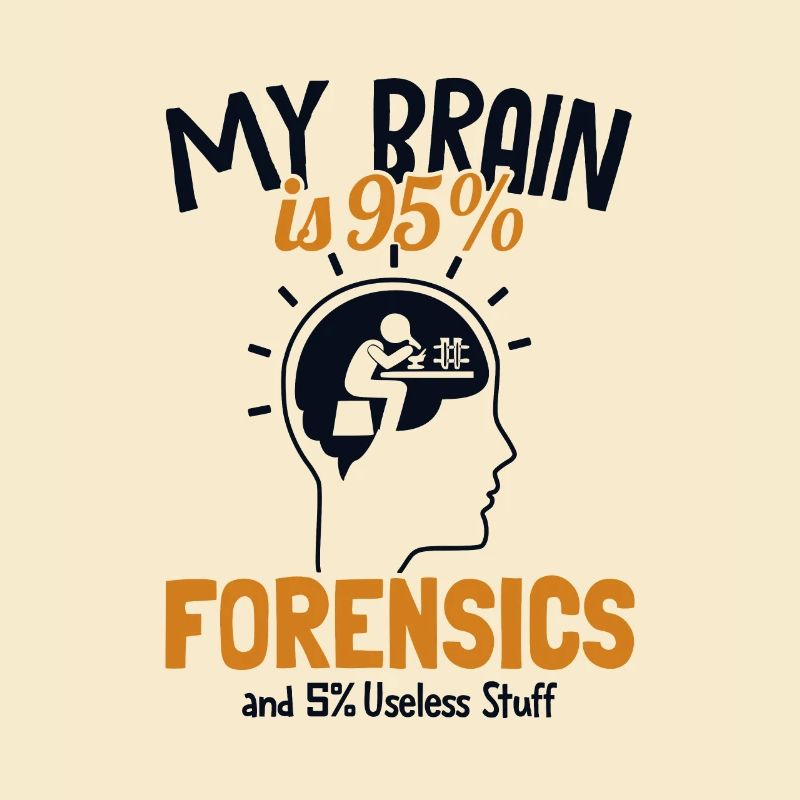 My Brain is 95% Forensics Psychology Forensic