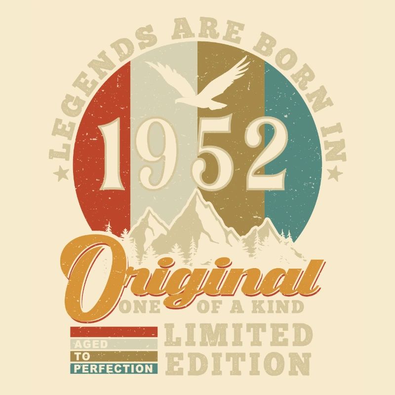 Original 1952 Cadeau D'anniversaire 1952 Authentic